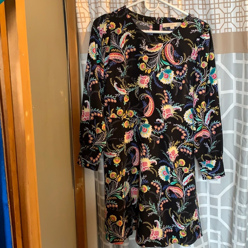 Loft Floral Dress